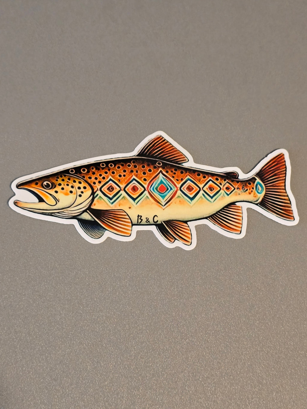 AZ Brown sticker slap