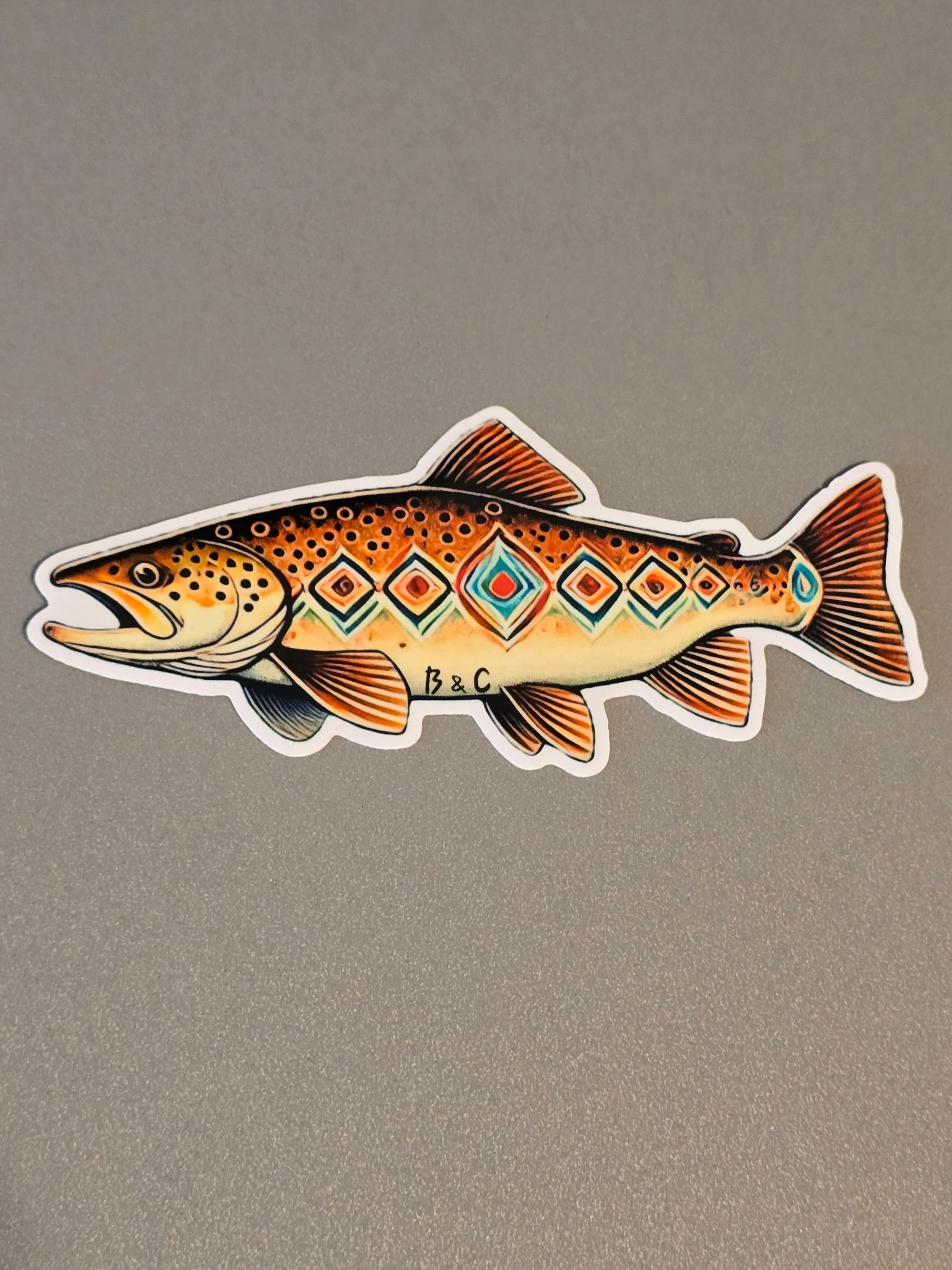 AZ Brown sticker slap
